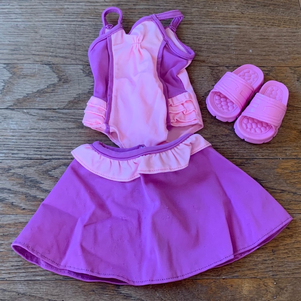 American Girl doll clothes—swimming suit